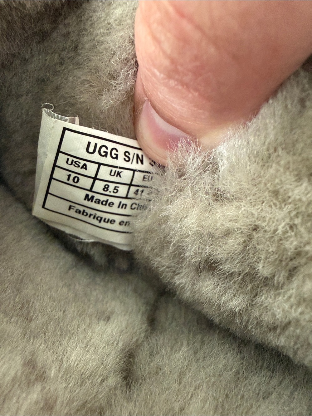 UGG Sequin Short Winter Boots - Sparkling Silver - Picture 4 of 8